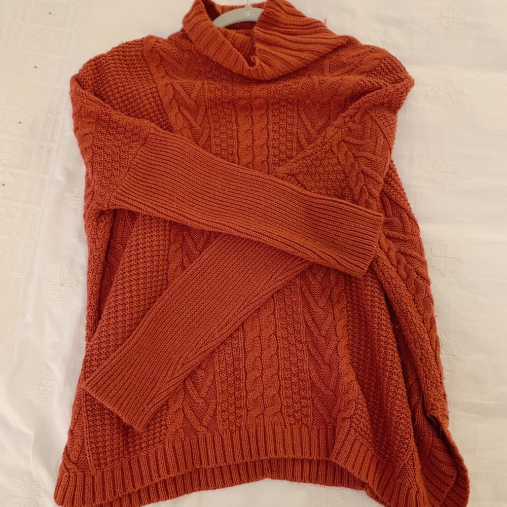 Orange sweater